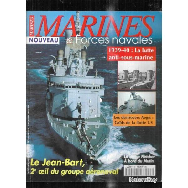 marines et forces navales n�63, jean bart fr�gate, destroyers aegis, le mutin,  marines �ditions.