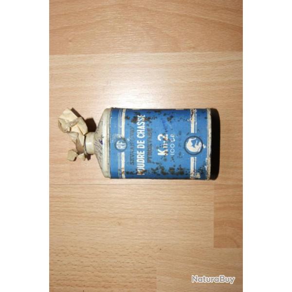 bidon de poudre vide SEVRAN LIVRY -  (d9q109)