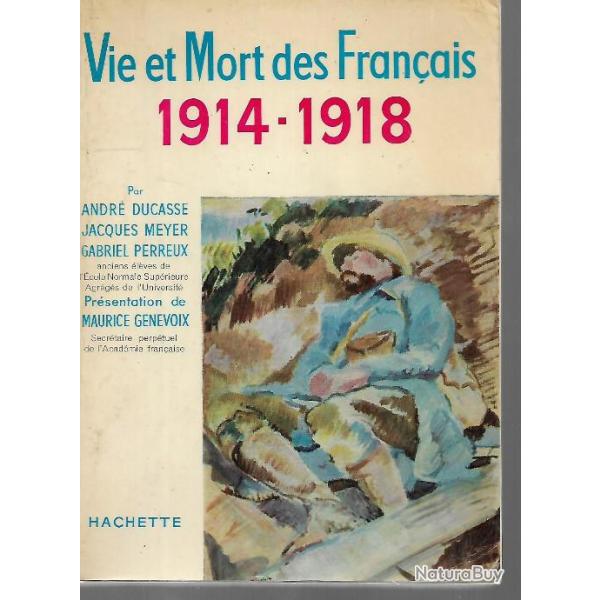 vie et mort des franais 1914-1918 simple histoire de la grande guerre voir tat