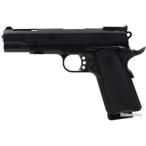R�plique GBB 1911 NE1202 AW Custom noir full metal gaz 1,0J