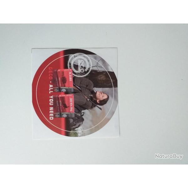 Vends lot autocollants GECO