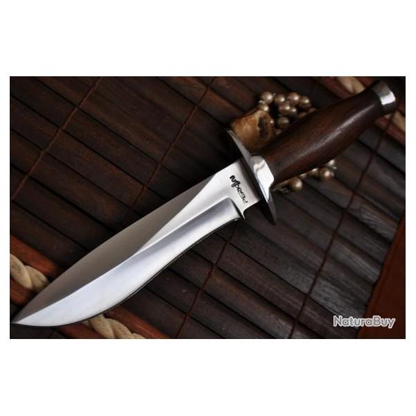 Poignard de chasse de type BOWIE acier 440 C (3)