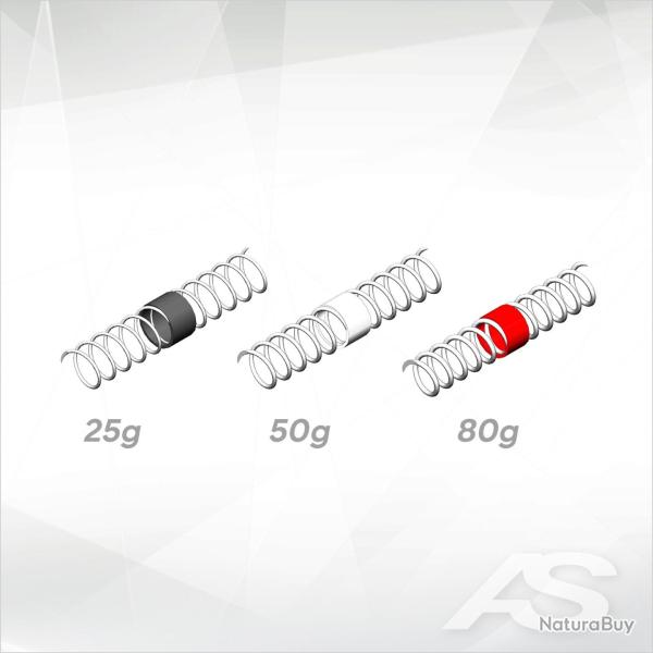 ARC SYSTEME - Ressort pour Berger Button NOIR