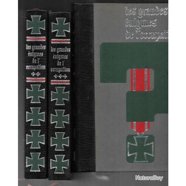 les grandes �nigmes de l'occupation  en 3 volumes jean dumont  et collectif