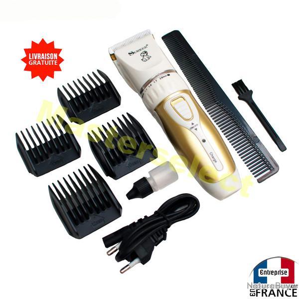 Tondeuse animaux sans fil sur batterie avec lame cramique pour toilettage Pro canin