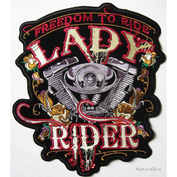 PATCH-ECUSSON/DOSSARD LADY RIDER - Ref.25