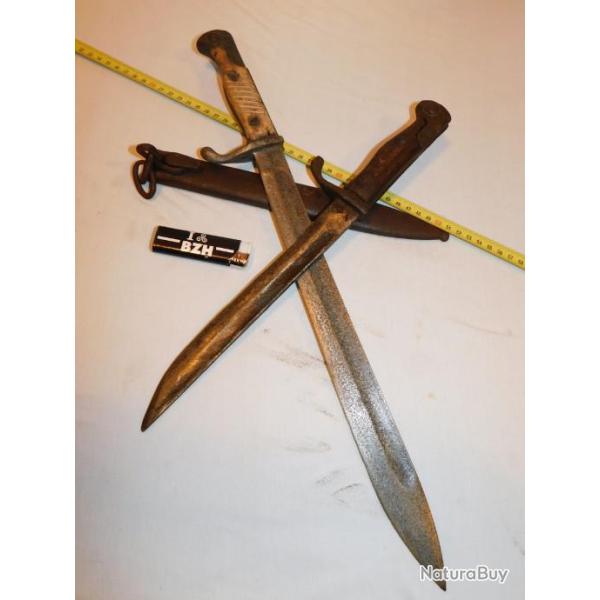 LOT 2 BAIONNETTES  MAUSER 98-05 - DIRECT GRENIER