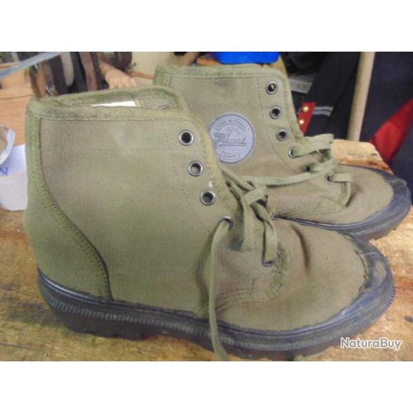 pataugas chaussures brodequins rangers Alg�rie chasseur alpin l�gion �trang�re  commando chasse T42