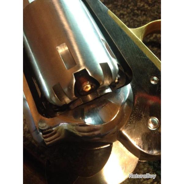 R sachet de 200 cales amorces (ou gardes-amorces) pour revolver � poudre noire (versions rouge )