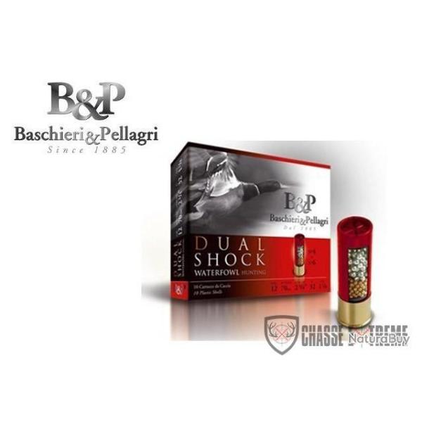 10 Cartouches B&P Dual Shock 32 Cal 12/70 Pb 6+4