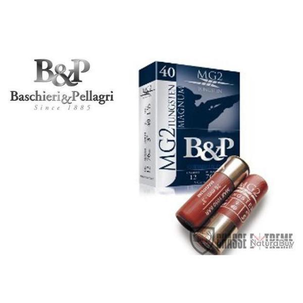 5 Cartouches B&P MG2 Tungsten Magnum 40Gr Cal 12/76 Pb 5