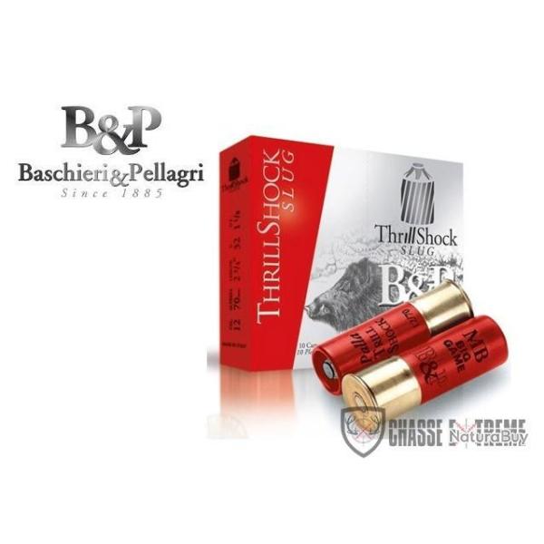 10 Balles B&P Big Game Thrill Shock 32Gr Cal 12/70
