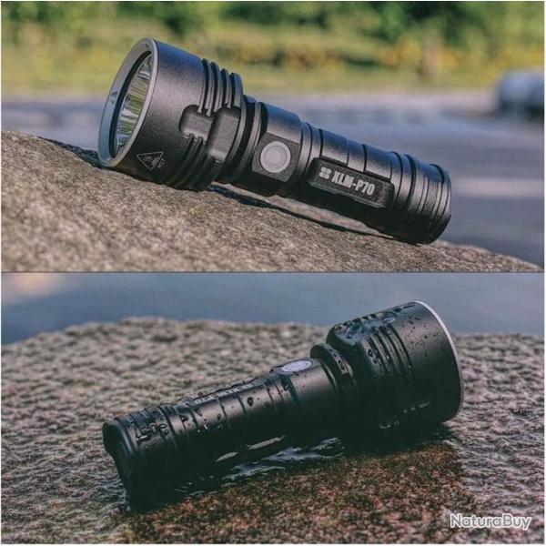 lampe de survie surpuissante LED L2 XHP50 torche tactique USB Rechargeable - Livraison gratuite !!