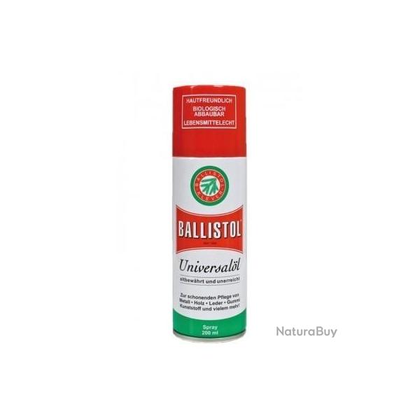 LOT DE 4  BALLISTOL HUILE UNIVERSELLE EN SPRAY DE 200 ML