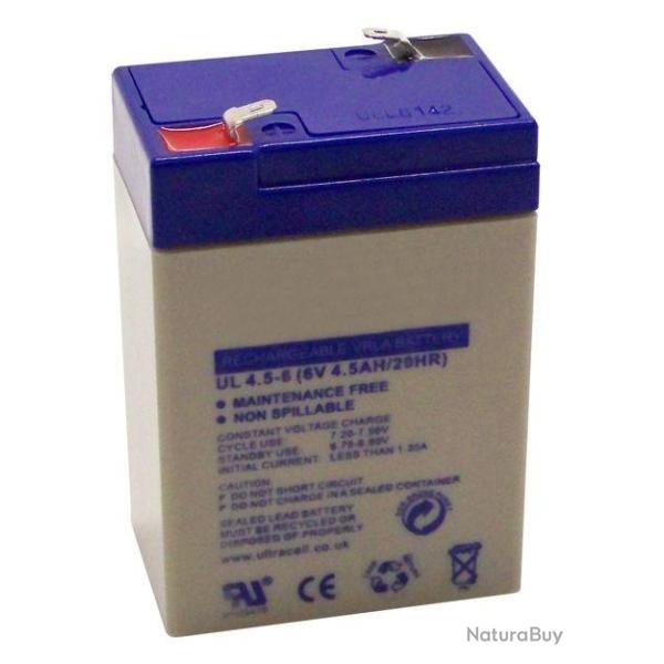 Accu rechargeable pour agrainoir 6V