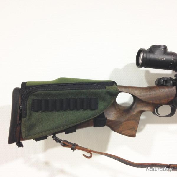 ETUI DE CROSSE 9 BALLES Olive et noir