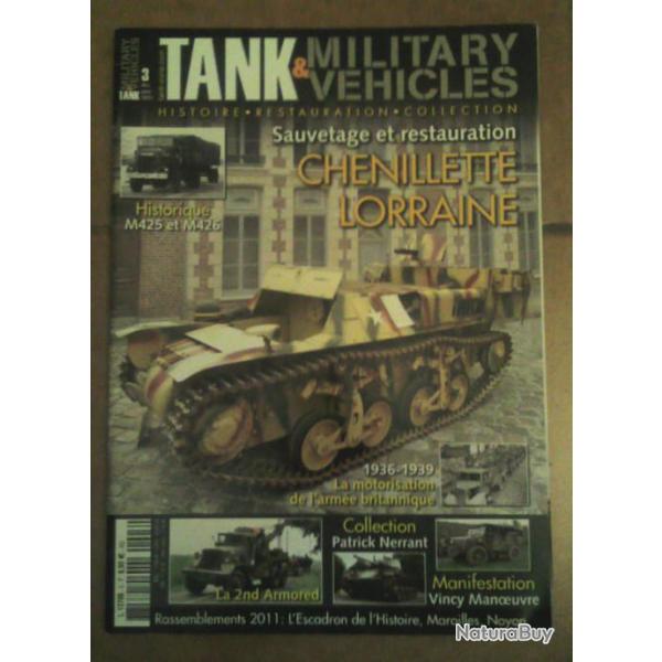 Revue TANK & MILITARY VEHICULES N�3