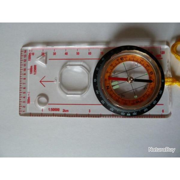 militaria boussole de carte