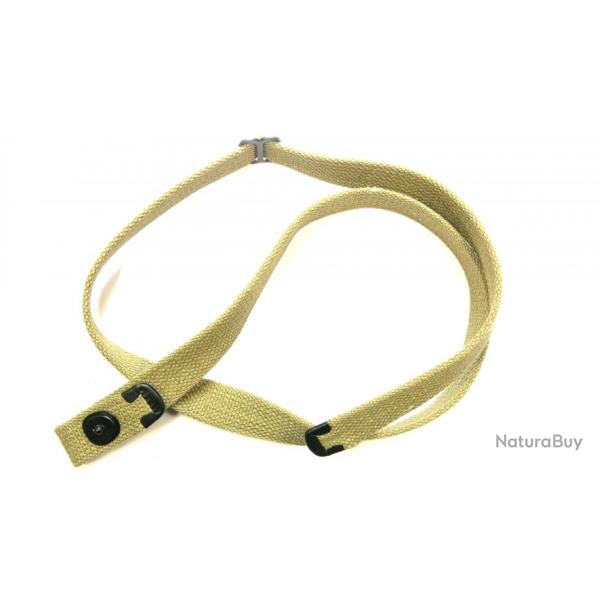 Bretelle USM1 coton 1� mod�le repro couleur sable