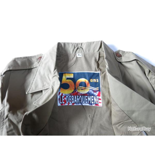 Blouson US mod�le M41 Repro 50 anniversaire du d�barquement
