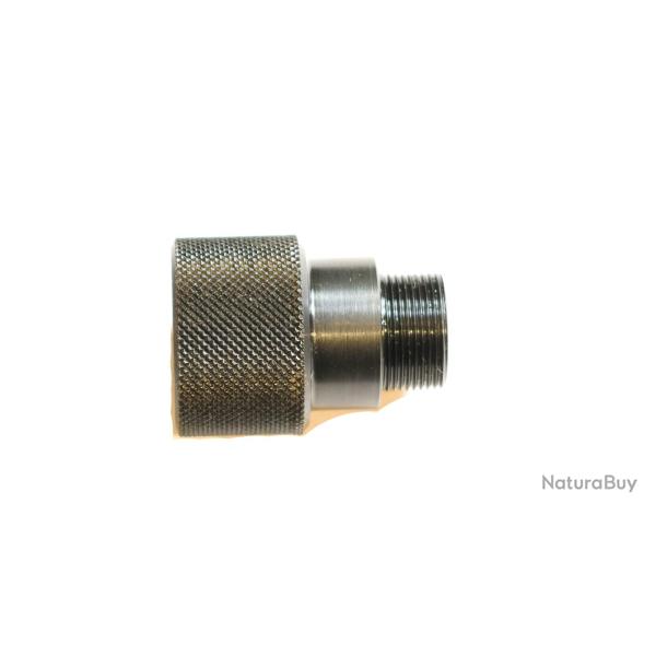 Adaptateur pour mod�rateur mini UZI diam�tre 18 pas de 1 mm