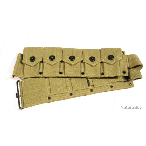 Ceinturon cartouchire Garand repro