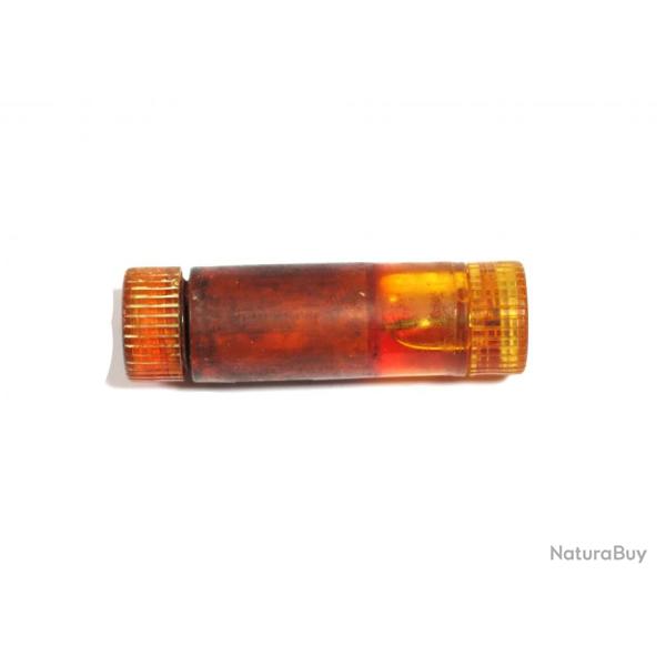 Huilier plastique transparent pour fusil Garand longueur 7 cm