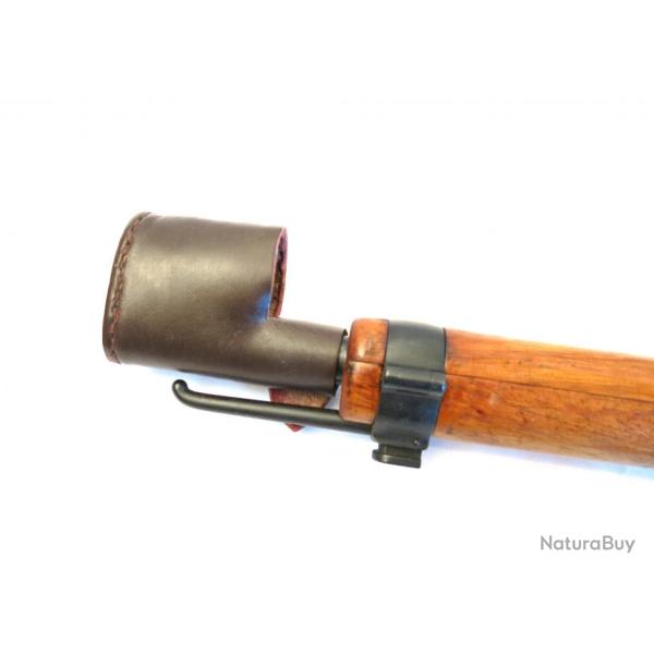 Cuir couvre tunnel de dioptre fusil K31 Schmidt Rubin