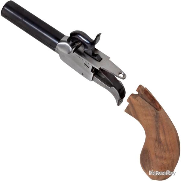 Pistolet � poudre noire en kit Derringer Liegi (Version: Liegi Luxus - Bausatz, Calibre: .44)