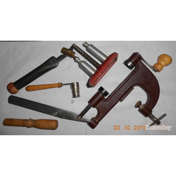 Mat�riel de rechargement calibre 16