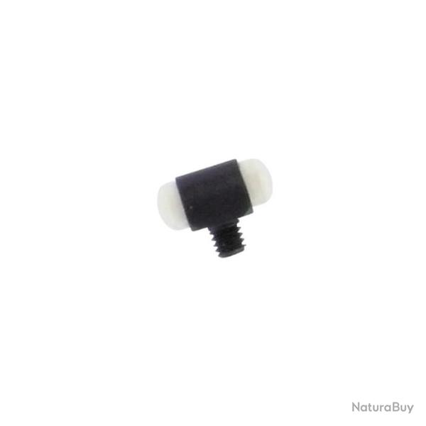 GUIDON BLANC 2 BOULES diametre 3 mm