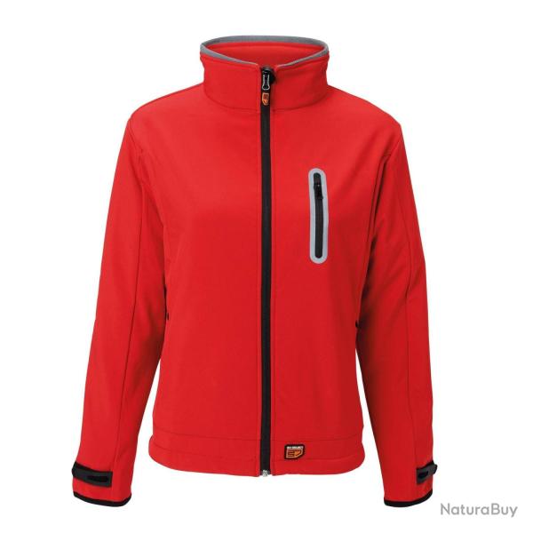 Soft Shell SEULE femme. 30SEVEN Rouge