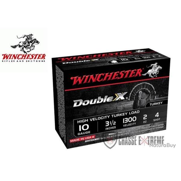 10 Cartouches WINCHESTER Double X 56g cal 10/89 PB 4