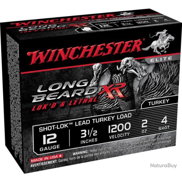 10 Cartouches WINCHESTER Long Beard Xr 56g cal 12/89 PB 4