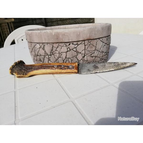 T RARE ET ANCIEN COUTEAU xix eme MARQUAGE INCONNU ? Allemagne ?