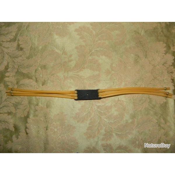 Elastique triple de rechange pour lance-pierre