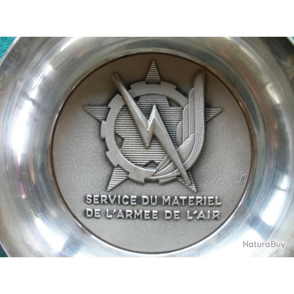 5 COUPELLES METAL ARGENTE ARMEE DE L AIR