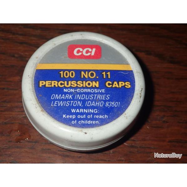 Boite vide d'amorce CCI - percussion caps N�11