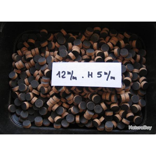 Rondelles  lige  cal  12 m/m  ( carabine de jardin )  en  paisseur  5 m/m .