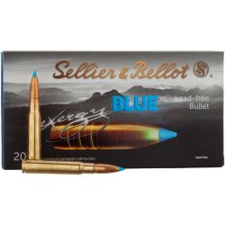 Cartouches Sellier & Bellot 8x57 IS TXRG blue 11,7/180 g/grs.