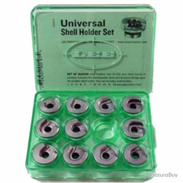 Kit universel de shell holder Lee Precision 90197