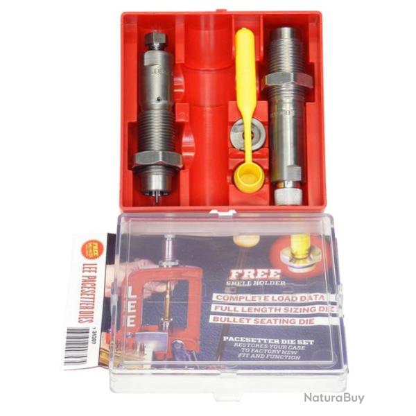 Jeu de 2 outils avec support douille Collet 2 Die Set Lee Precision 90716 - Calibre 30-30 Win