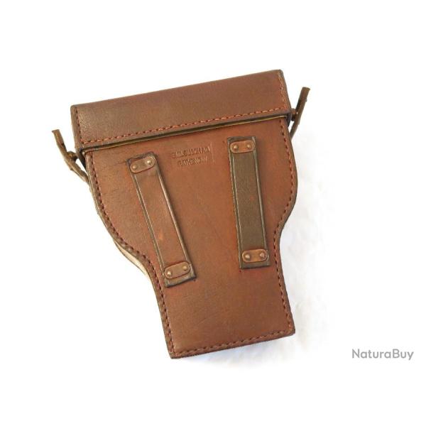 Etui cuir MG 08 pour la lunette ZF12 Allemande 14/18