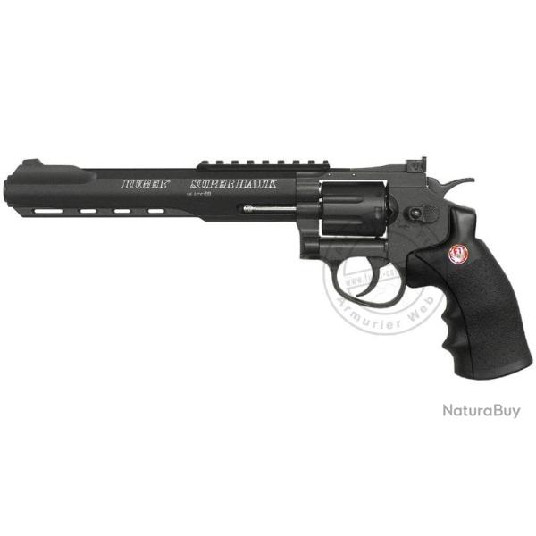 Revolver Air Soft CO2 UMAREX RUGER Super Hawk - Noir