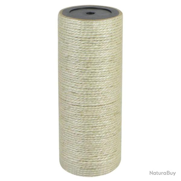 Arbre � chat griffoir grattoir niche jouet animaux peluch� 8 x 20 cm 8 mm beige 3702063