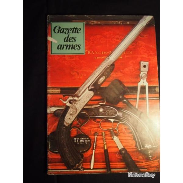 gazette des armes n 71 (voir sommaire dans texte de l'annonce et photo)