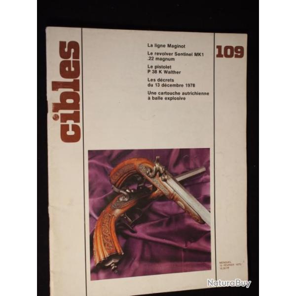 Revue cibles n 109 (voir sommaire dans texte de l'annonce et photo)