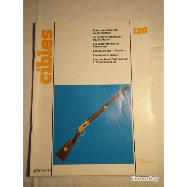 Revue cibles n 126 (voir sommaire dans texte de l'annonce et photo)
