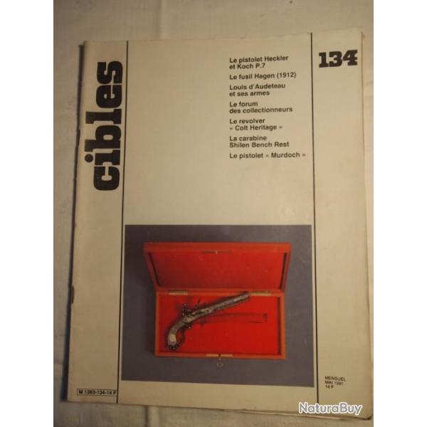 Revue cibles n 134 (voir sommaire dans texte de l'annonce et photo)