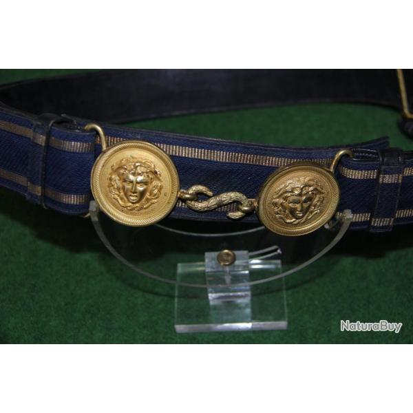 CEINTURON  PORTE  EPEE  D OFFICIER  SUPERIEUR  19 EME  N� 1